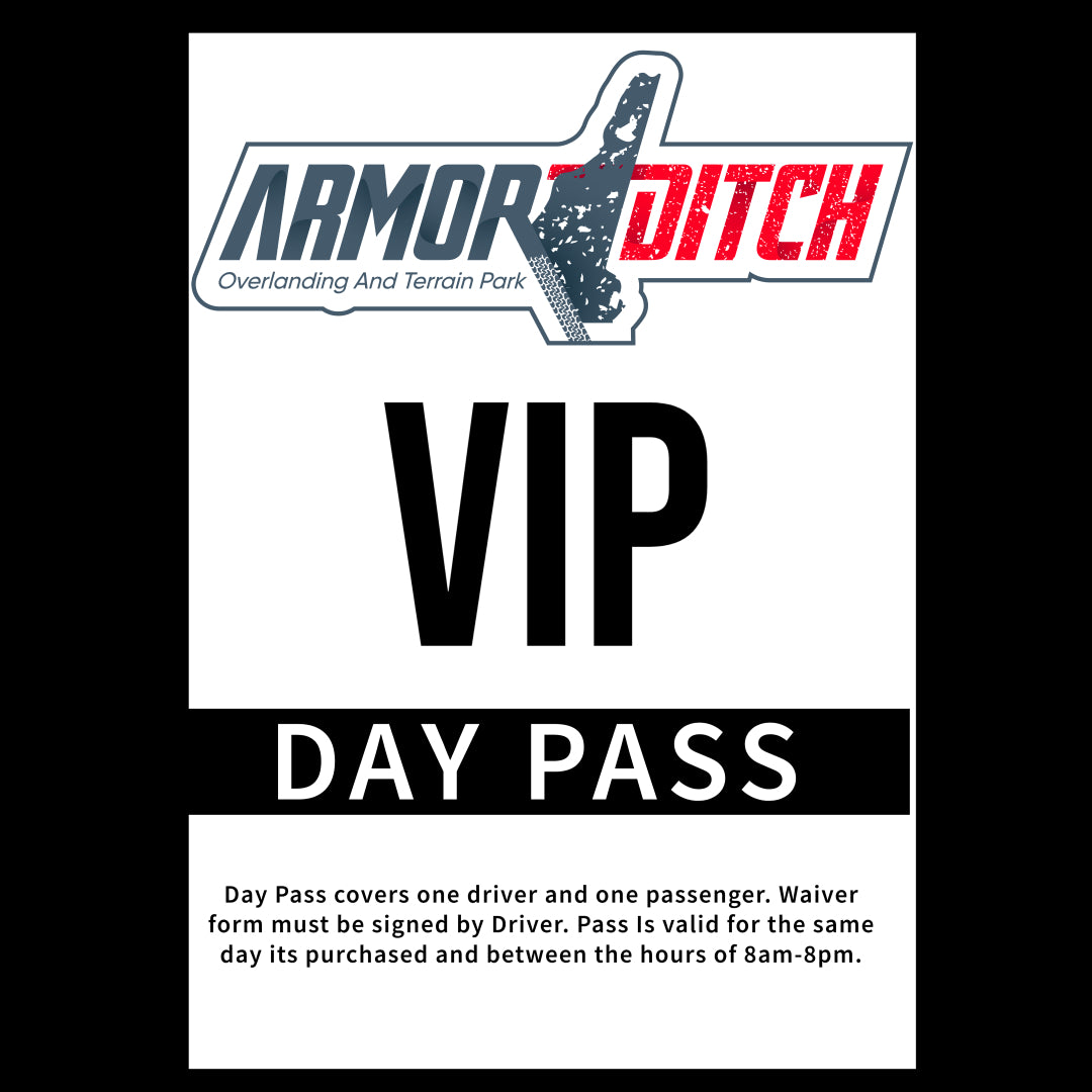 Day Pass / 1 driver / 1 passenger.