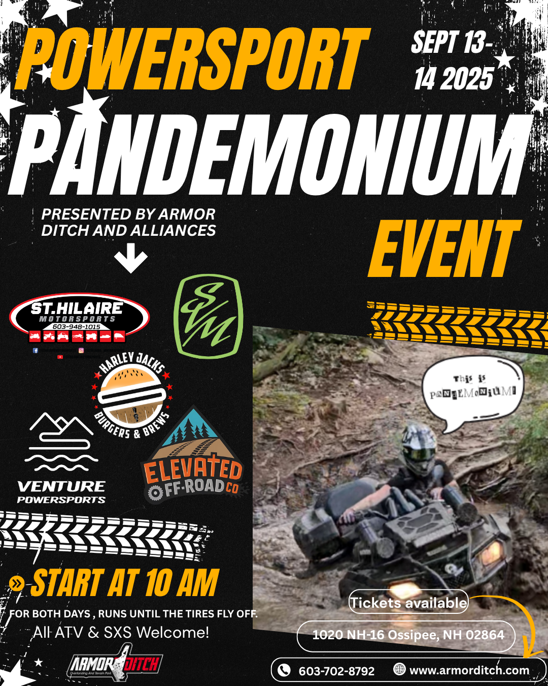 Power Sport Pandemonium 2025 / Sept 13th & 14th